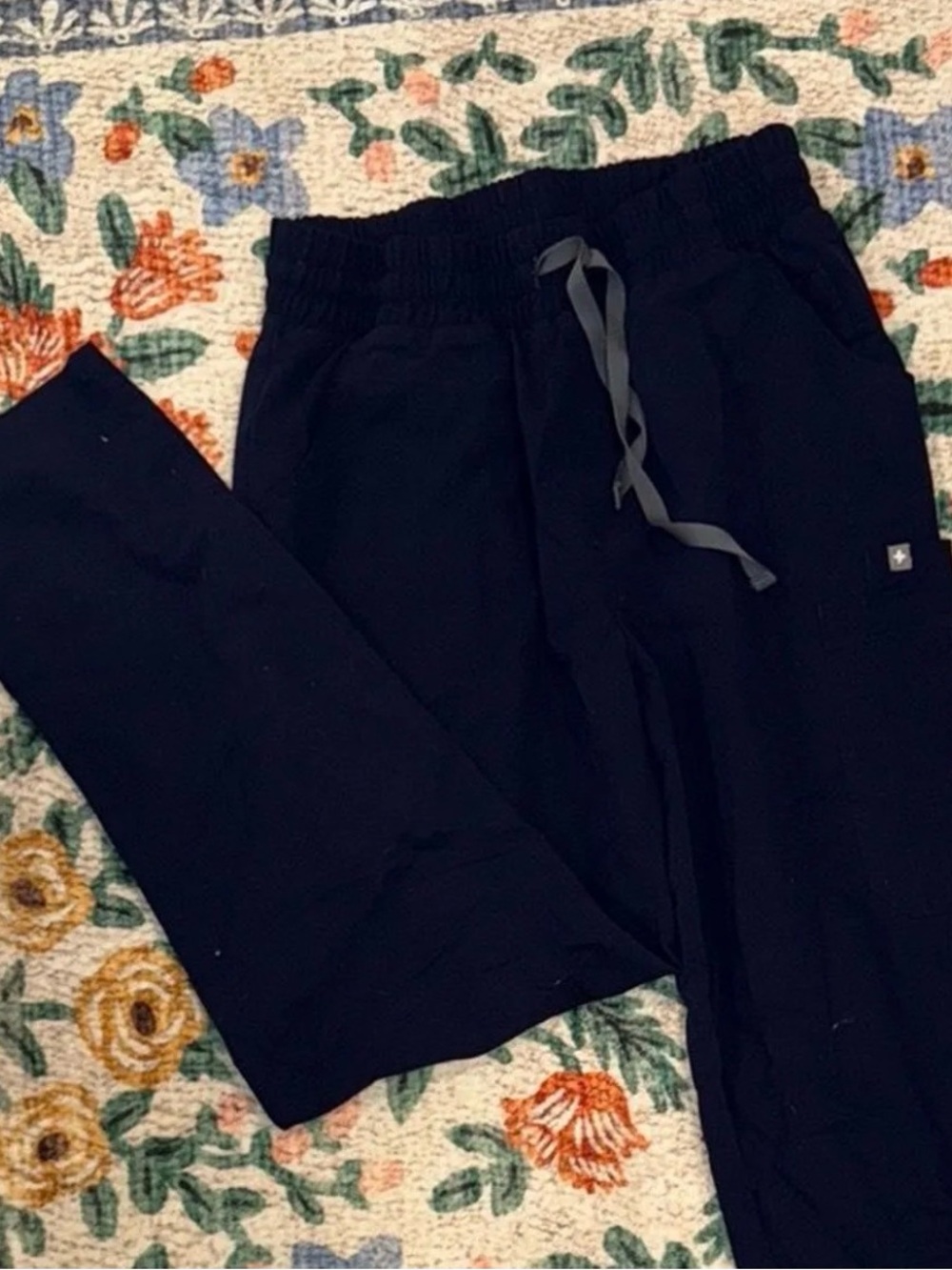 Figs Navy high wasted Scrub Pants